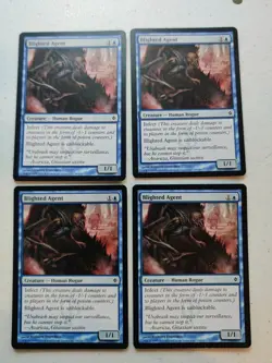 Blighted Agent x 4 New Phyrexia Regular Playset MTG Magic - Image 1