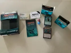 MTG Dual Decks Elves Vs Inventors Opened complete. - Image 1