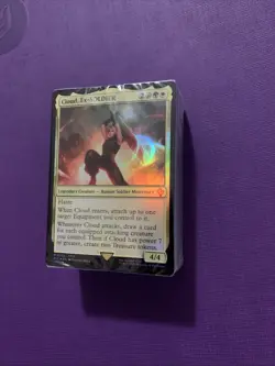 Magic The Gathering Final Fantasy VII 7 Commander Deck - Limit Break - Deck Only - Image 1