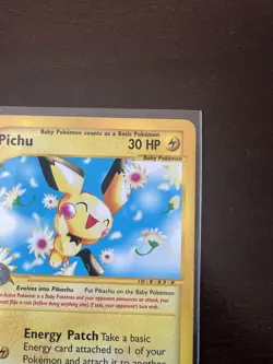 Pichu 58/165 Expedition Base Set 2002 Pokemon Lightly Played Vintage TCG WOTC - Image 5