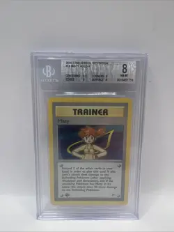 2000 POKEMON GYM HEROES 1ST ED #18 MISTY-HOLO BECKETT 8 NM-MT - Image 1