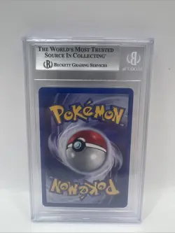 2000 POKEMON GYM HEROES 1ST ED #18 MISTY-HOLO BECKETT 8 NM-MT - Image 2