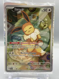 Pokemon Eevee TCG 173 Holo Promo Prismatic Evolutions Factory Sealed - Image 1