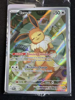 Pokemon Eevee TCG 173 Holo Promo Prismatic Evolutions Factory Sealed - Image 3