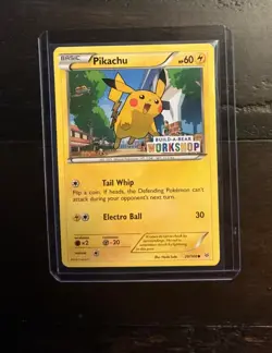 Pokemon TCG Pikachu Build-A-Bear Workshop Promo 20/108 Promo Promo - Image 1