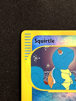 Squirtle 132/165 Pokemon Expedition Base Set Reverse Holo Lightly Played - Image 2