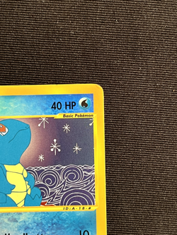 Squirtle 132/165 Pokemon Expedition Base Set Reverse Holo Lightly Played - Image 5