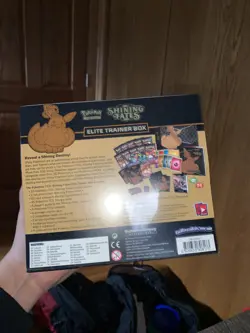 Pokemon TCG: Shining Fates Elite Trainer Box, factory Sealed. Ships ASAP - Image 2