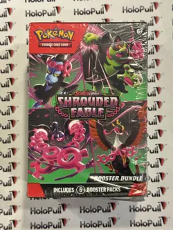 Pokemon TCG Scarlet & Violet Shrouded Fable Booster Bundle 6 packs New Sealed - Image 1