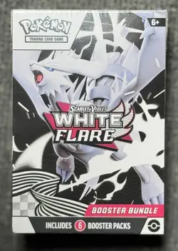 Pokemon TCG Scarlet & Violet-White Flare Booster Bundle Sealed New - 6 Packs - Image 1