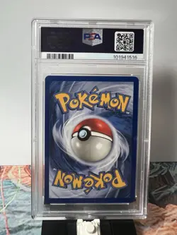 Pokemon TCG Fossil Set Lapras 10/62 Holo Rare PSA 8 NM-MT - Image 2