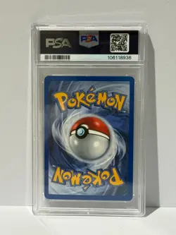 2001 POKEMON BLACK STAR PROMO #35 PICHU REVERSE FOIL PSA 8 POKEMON LEAGUE - Image 2