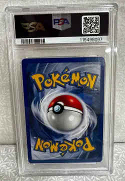 2000 Pokemon BASE 2 CLEFABLE holo 5/130 PSA graded 8 NEAR MINT- MINT - Image 2