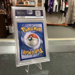 PSA 8 Nidoking Holo 11/130 Base Set 2 2000 Pokemon WOTC English SWIRL New Cert - Image 2