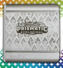 TheUnluckyColector - Pokemon Prismatic Evolutions Vault X Binder, White - Image 1