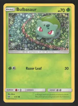 Bulbasaur 001/025 Promo,Holo Pokemon General Mills - Image 1