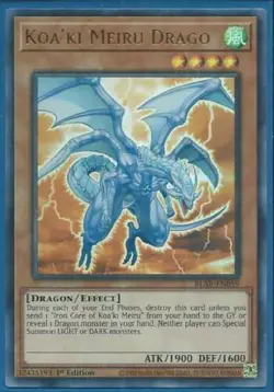 Koa'ki Meiru Drago - BLAR-EN059 - Ultra Rare - 1st Edition - Yugioh EURO - Image 1