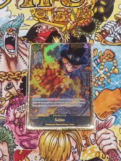 Sabo (Store Treasure Cup 2025) OP13-120 One Piece Promotion Cards Foil - Image 1