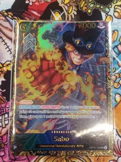 Sabo (Store Treasure Cup 2025) OP13-120 One Piece Promotion Cards Foil - Image 2