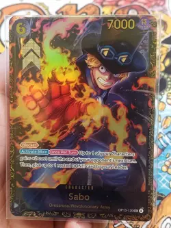 Sabo (Store Treasure Cup 2025) OP13-120 One Piece Promotion Cards Foil - Image 4