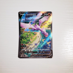 Aerodactyl V Alternate Full Alt Art Holo Card 180/196 Lost Origin NM - Image 1