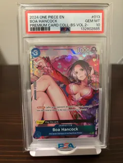 Boa Hancock (Premium Card Collection -Best Selection Vol. 2-) ST03-013 OP PSA 10 - Image 1