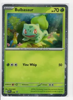 Bulbasaur - (Cosmos Holo) Promo SV: Scarlet & Violet Promo Cards SVP Grass 046 - Image 1