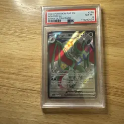 Pokemon TCG Noivern EX Card 220/091 Paldean Fates PSA Nm-mt 8 - Image 1
