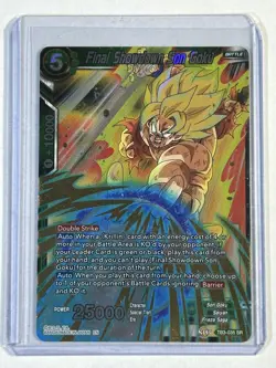 Final Showdown Son Goku TB3-035 SR Foil Dragon Ball Super Card Game | NM - Image 1