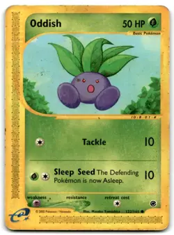 2002 E-Card - Expedition Oddish Basic/Common #122 - Image 1
