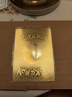 Pokemon Card Mewtwo GX Full Art 300HP Gold Foil Fan Art Mint Condition - Image 2