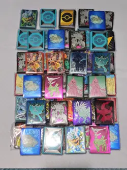 Lot Of 51 Pokemon ETB (65) Count Trading Card Sleeves - Image 1