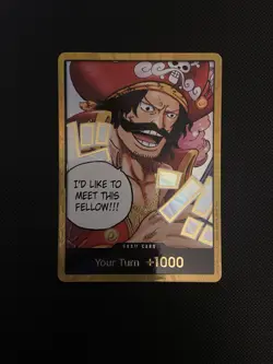 One Piece TCG English OP13 GOLD Don!! Card - Carrying On His Will - Image 1