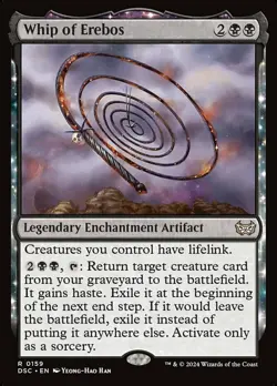 MTG Whip of Erebos, NM-Mint, English Commander: Duskmourn: House of Horror - Image 1
