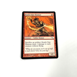 Krark Clan Shaman X4 MTG Mirrodin Magic The Gathering Playset Red Light Play LP - Image 2