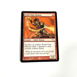 Krark Clan Shaman X4 MTG Mirrodin Magic The Gathering Playset Red Light Play LP - Image 4