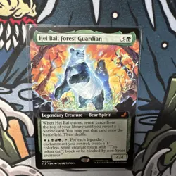 Hei Bai, Forest Guardian Extended Art - MTG- Avatar: The Last Airbender Eternal - Image 1