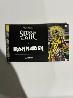 MTG Secret Lair X Iron Maiden Album Art - Non Foil - SEALED IN HAND - Image 1