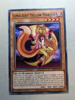 Lunalight Yellow Marten LDS2-EN128 Common 1st Edition - Image 1