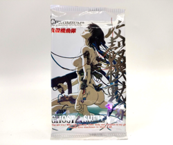 GHOST IN THE SHELL CHROMIUM TRADING CARDS 1PAC SHIROW MASAMUNE KODANSYA - Image 1