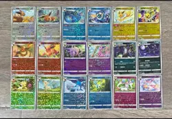2025 pokemon S-chinese gem pack2 cbb2c Eevee Evolution 117card set Holo NM - Image 5