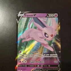 Espeon V Swsh201 Swsh: Sword & Shield Promo Cards Holo - Image 2
