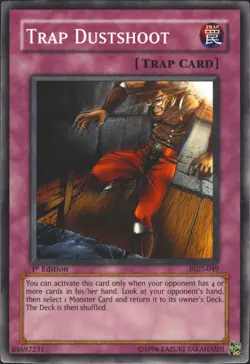Trap Dustshoot PGD-049 1st Edition Common Pharaonic Guardian YuGiOh! Card LP - Image 1