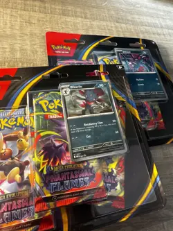 Pokemon Phantasmal Flames 3 Pack Blister????SEALED Promo Card Booster - Image 4