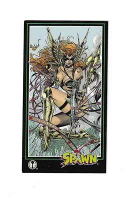 Card Spawn Widevision #51 Angela 1995 TODD McFARLANE - Image 1