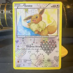 Pokemon TCG Eevee RC14/RC25 Radiant Collection Uncommon Card - Image 1