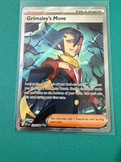 Pokemon Cards Phantasmal Flames Grimsleys Move 120/94 Ultra Rare - Image 1