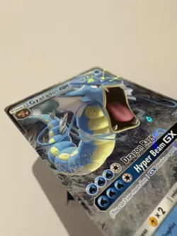 Gyarados GX SM212 Sun & Moon 2019 Black Star Promo Holo Pokemon Card NM - Image 3
