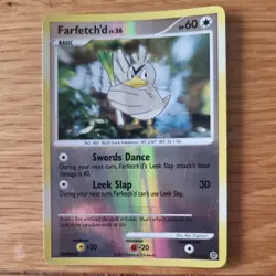 FARFETCH'D 49/132 POKEMON CARD (SECRET WONDERS SET) REVERSE HOLO - Image 4