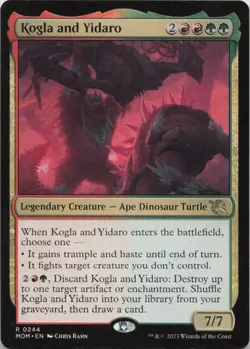 Kogla and Yidaro R March of the Machine 244 LP-NM MTG - Image 1